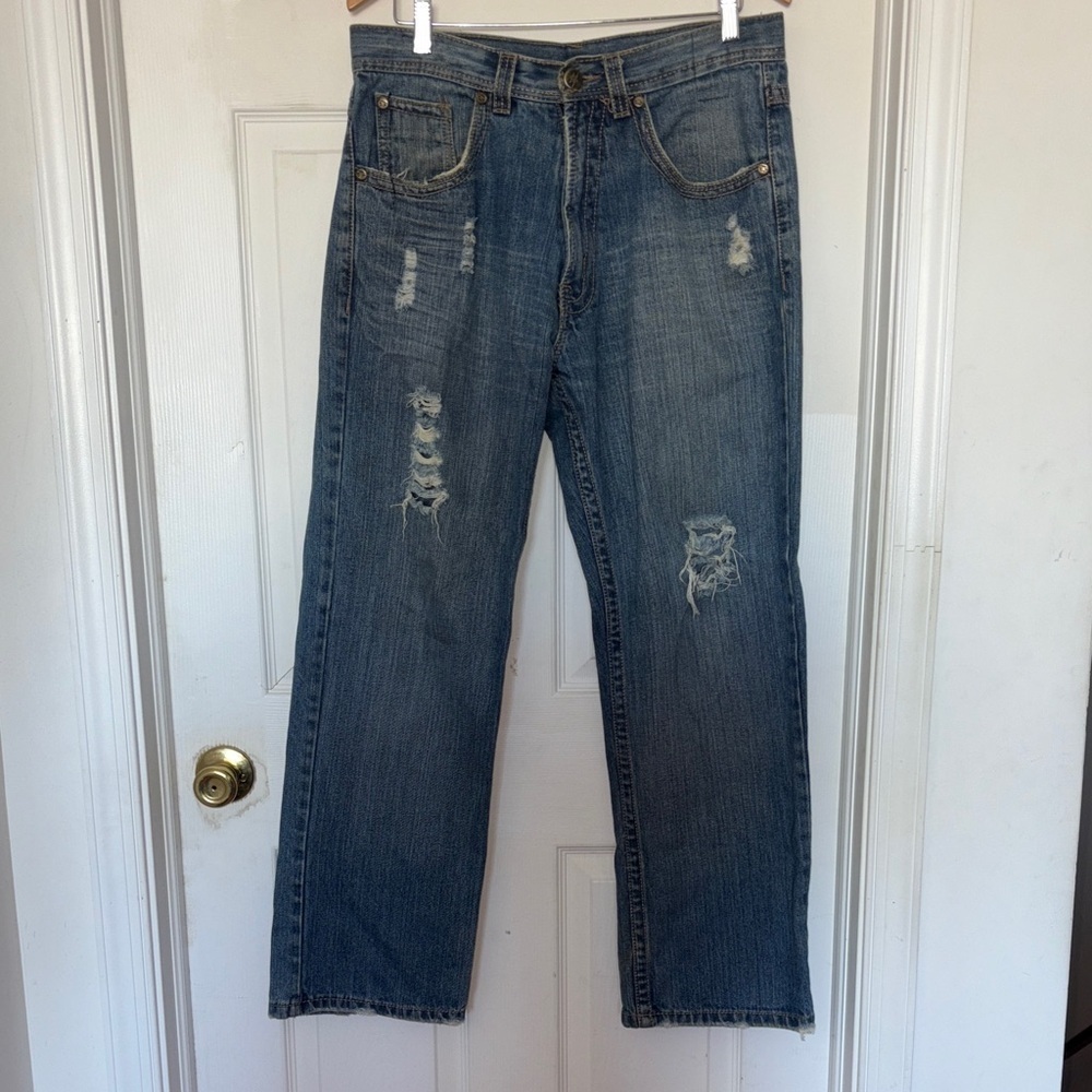 Jordan Craig Distressed Jeans